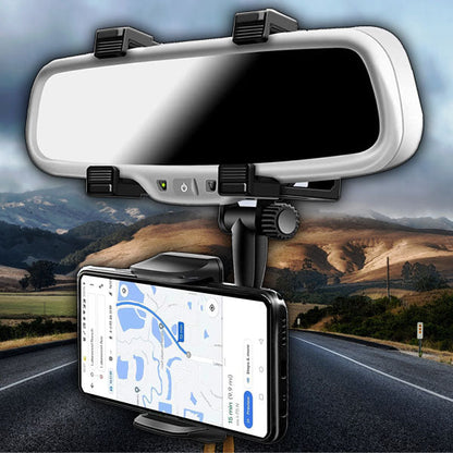 Avelena | ViewGrip 360 – Der Rückspiegel-Handyhalter für sichere Sicht & festen Halt!