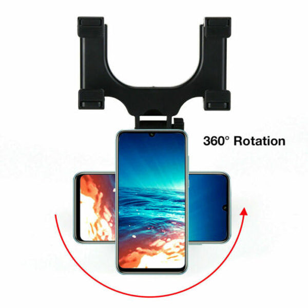 Avelena | ViewGrip 360 – Der Rückspiegel-Handyhalter für sichere Sicht & festen Halt!