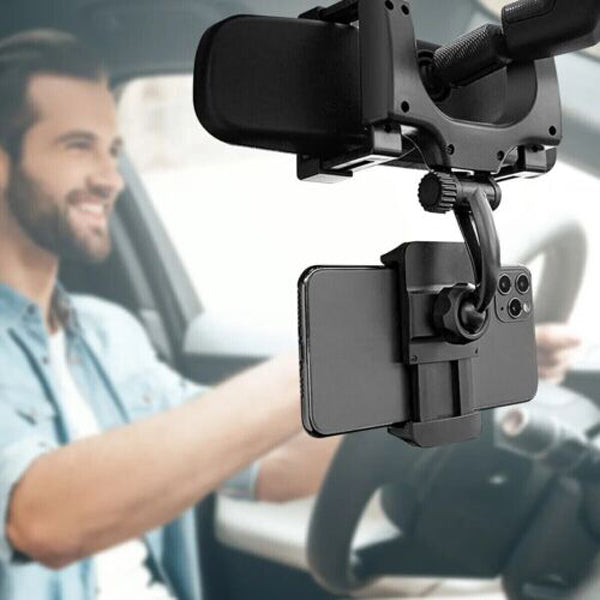 Avelena | ViewGrip 360 – Der Rückspiegel-Handyhalter für sichere Sicht & festen Halt!