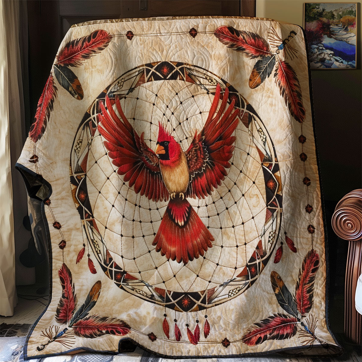 Avelena | Kardinal Native American Quilt