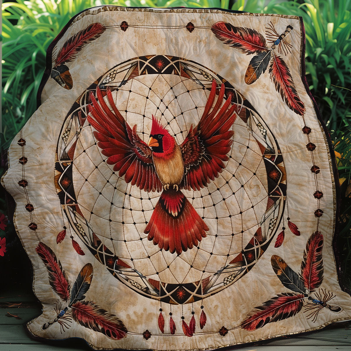 Avelena | Kardinal Native American Quilt