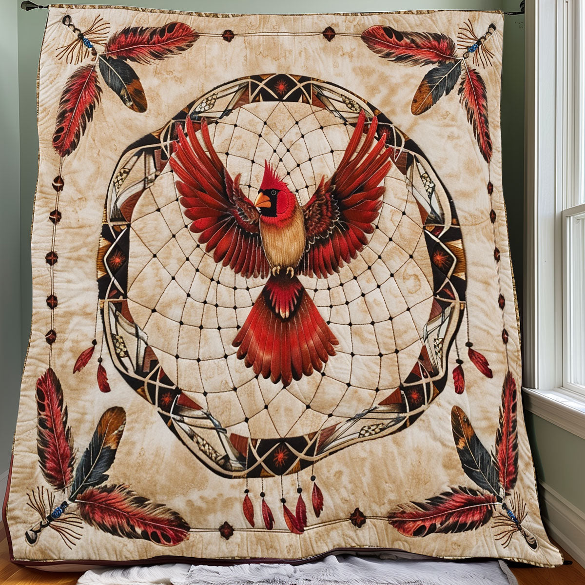 Avelena | Kardinal Native American Quilt