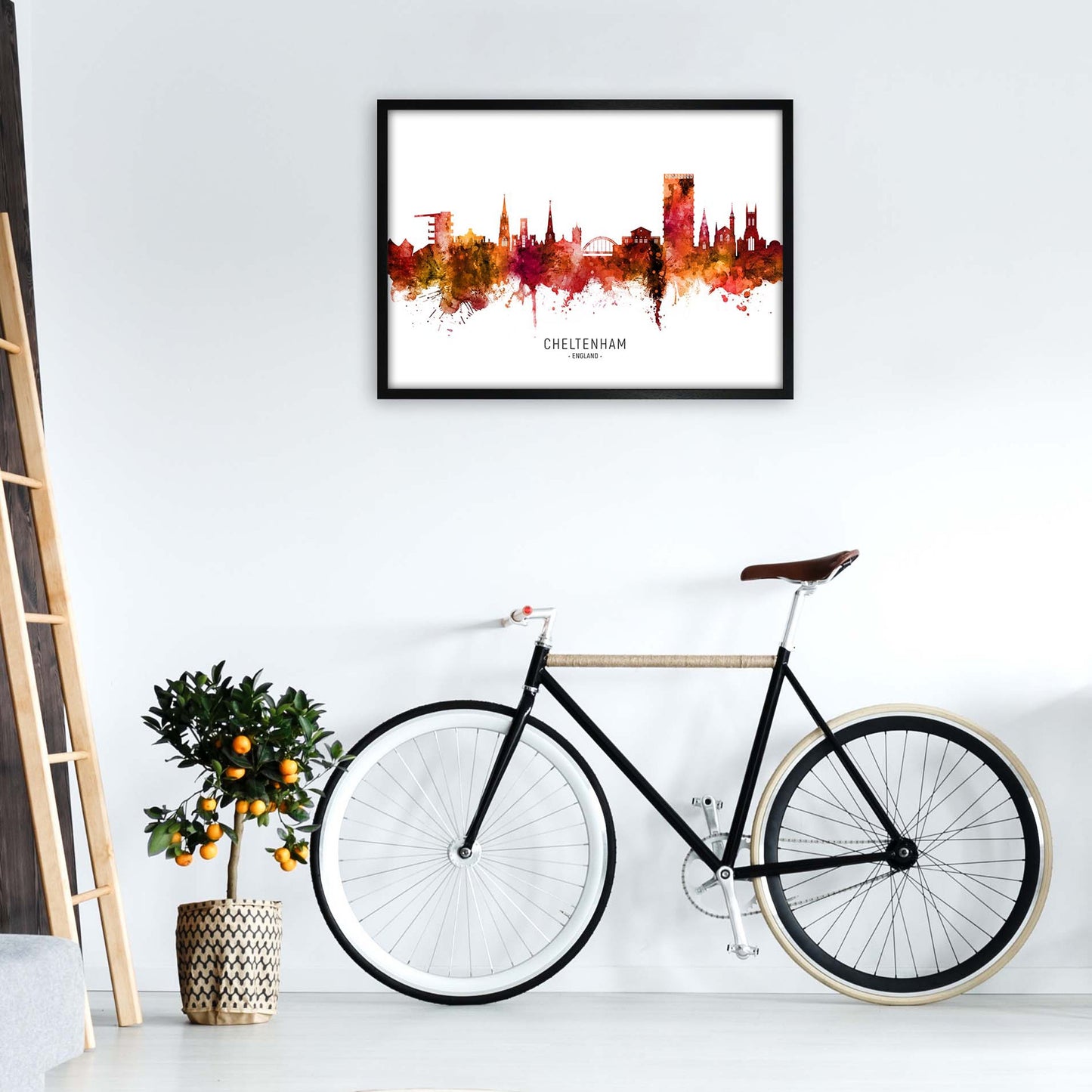 Avelena | Cheltenham England Skyline Rot Von Name