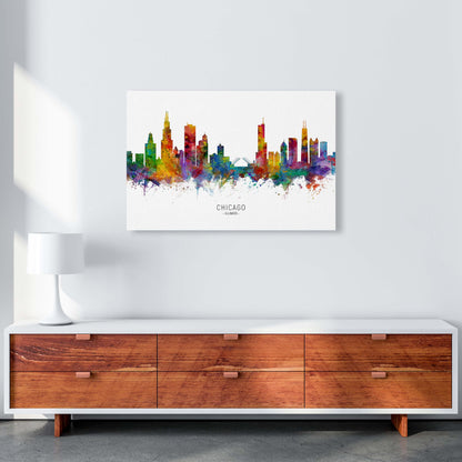 Avelena | Chicago Illinois Skyline Kunstdruck