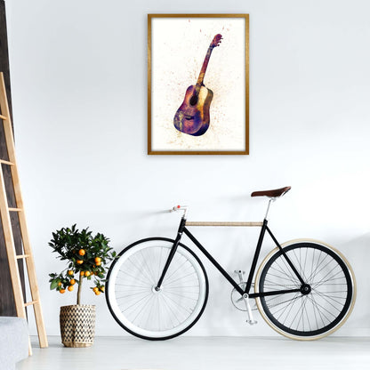 Avelena | Akustische Gitarre Aquarell