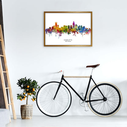 Avelena | Charlotte North Carolina Skyline Druck