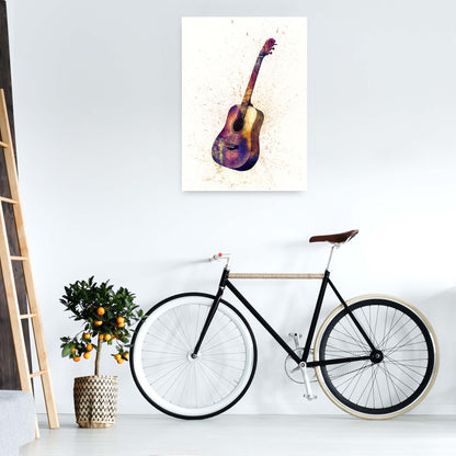 Avelena | Akustische Gitarre Aquarell