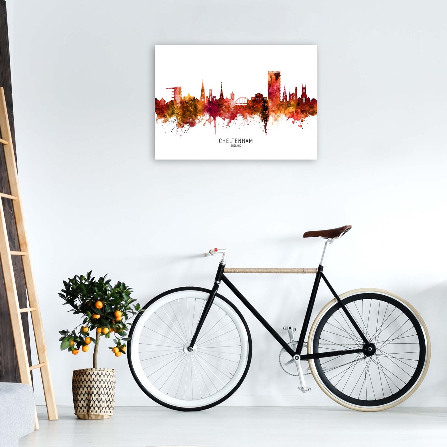 Avelena | Cheltenham England Skyline Rot Von Name
