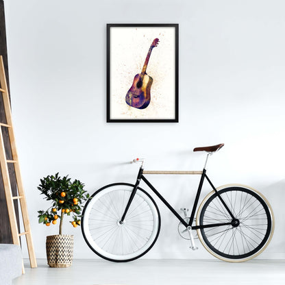 Avelena | Akustische Gitarre Aquarell