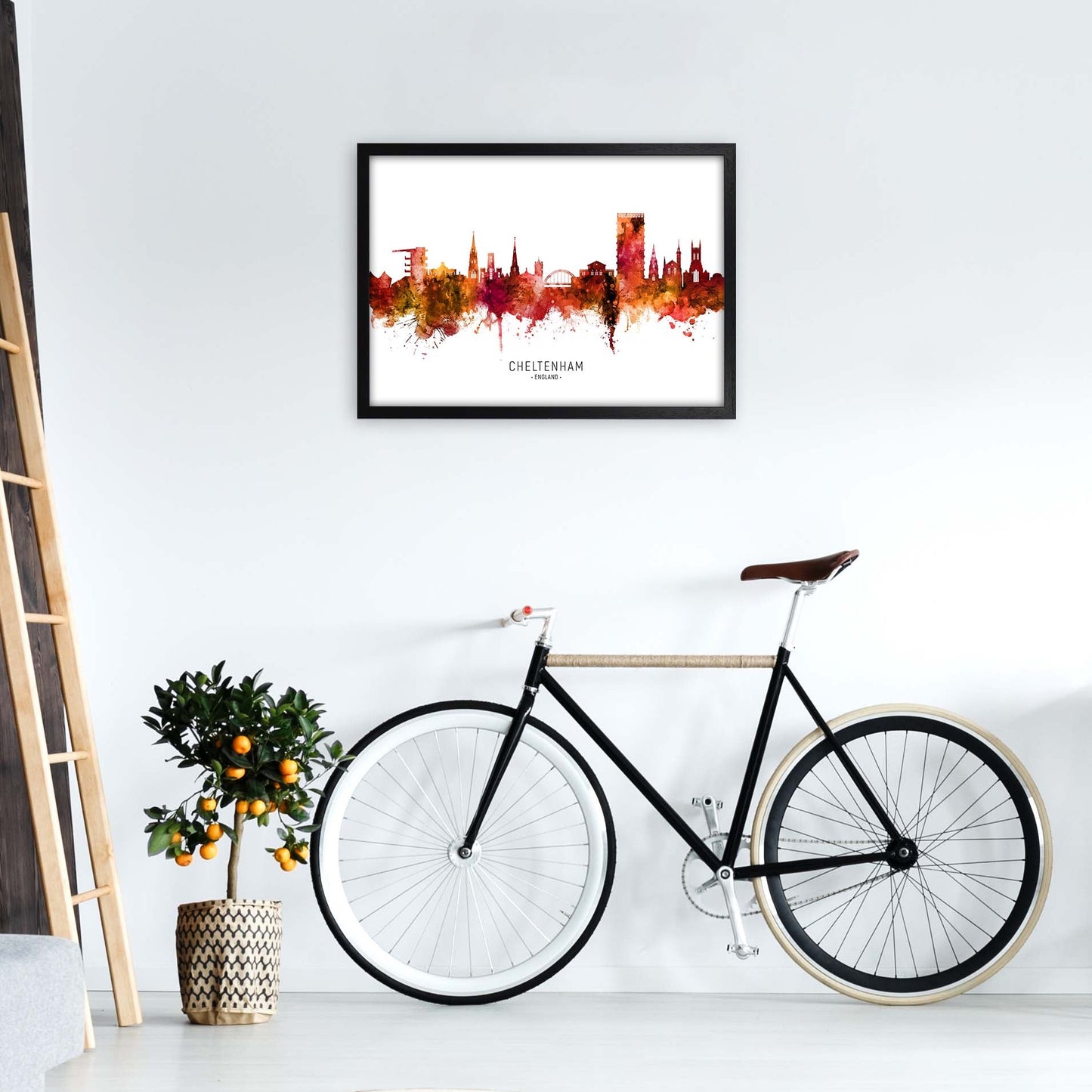 Avelena | Cheltenham England Skyline Rot Von Name