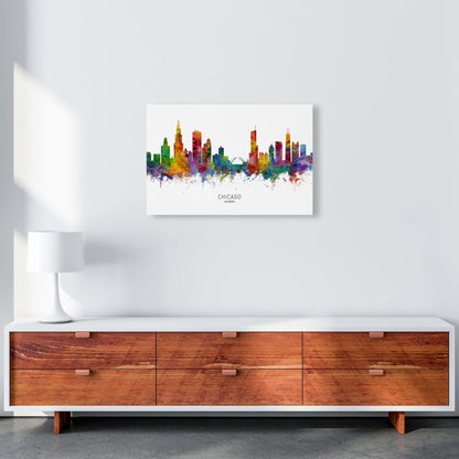 Avelena | Chicago Illinois Skyline Kunstdruck
