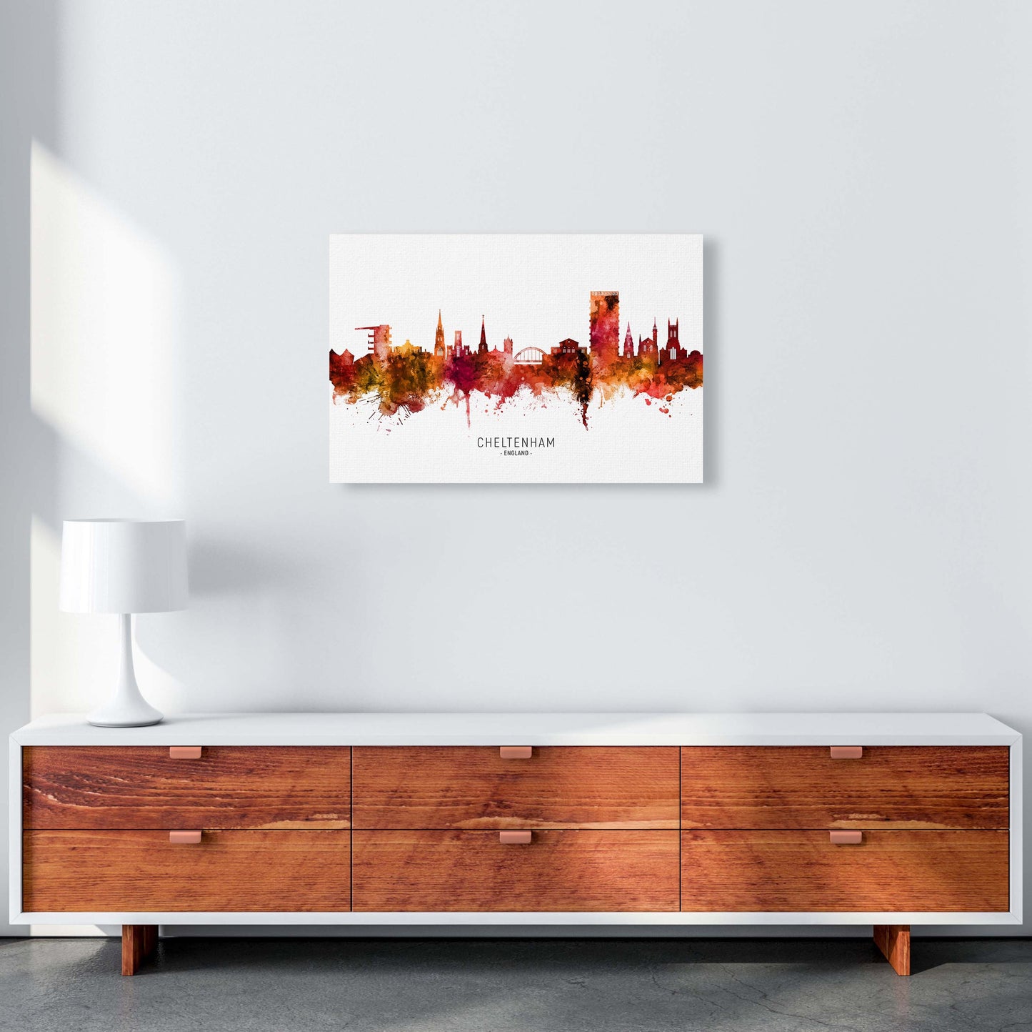 Avelena | Cheltenham England Skyline Rot Von Name