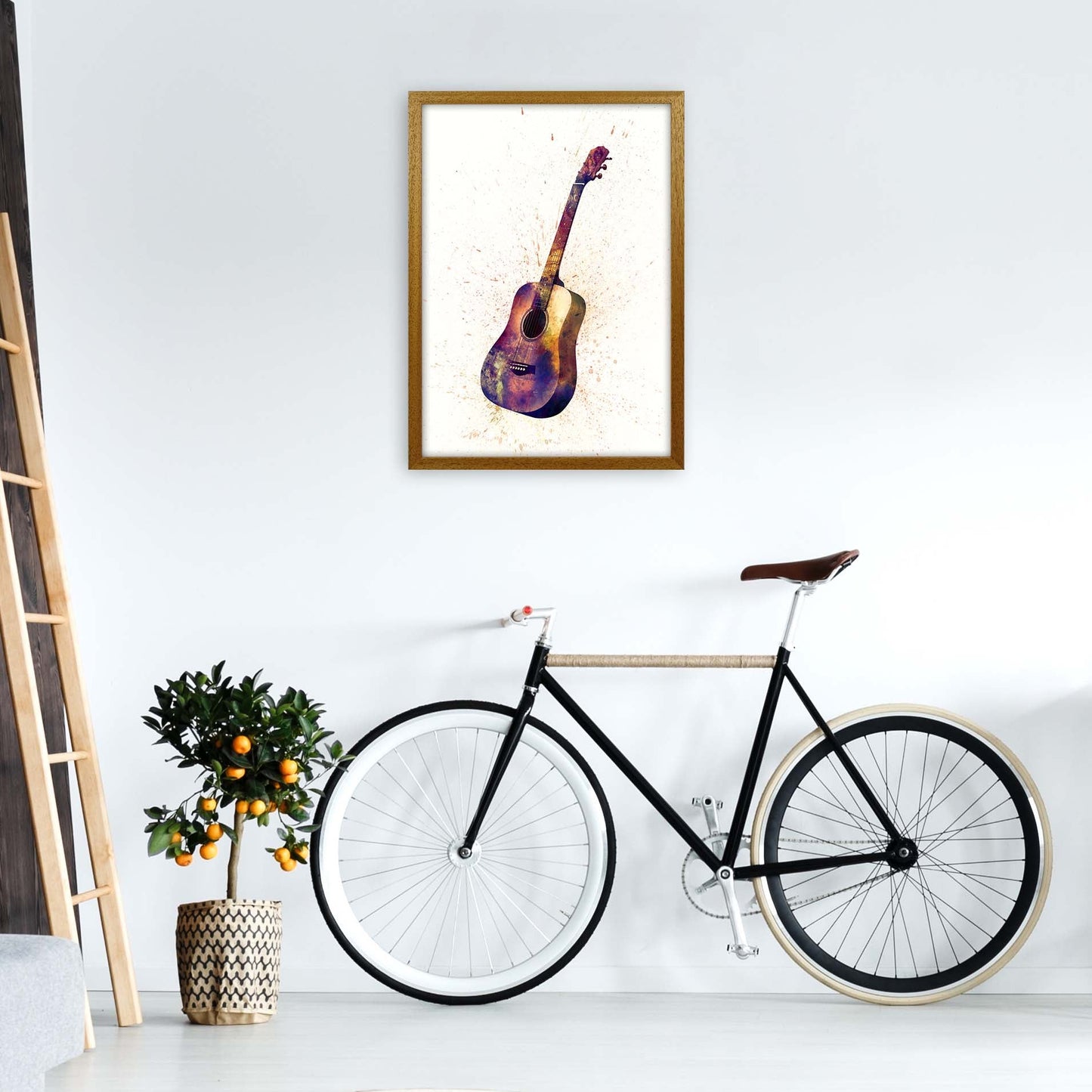 Avelena | Akustische Gitarre Aquarell