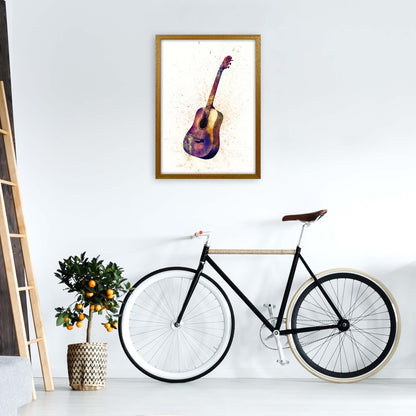 Avelena | Akustische Gitarre Aquarell