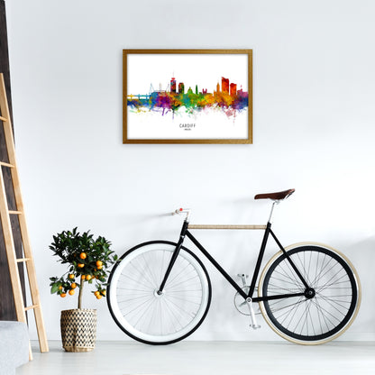 Avelena | Cardiff Wales Skyline Kunstdruck