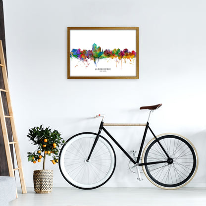Avelena | Albuquerque New Mexico Skyline Kunstdruck