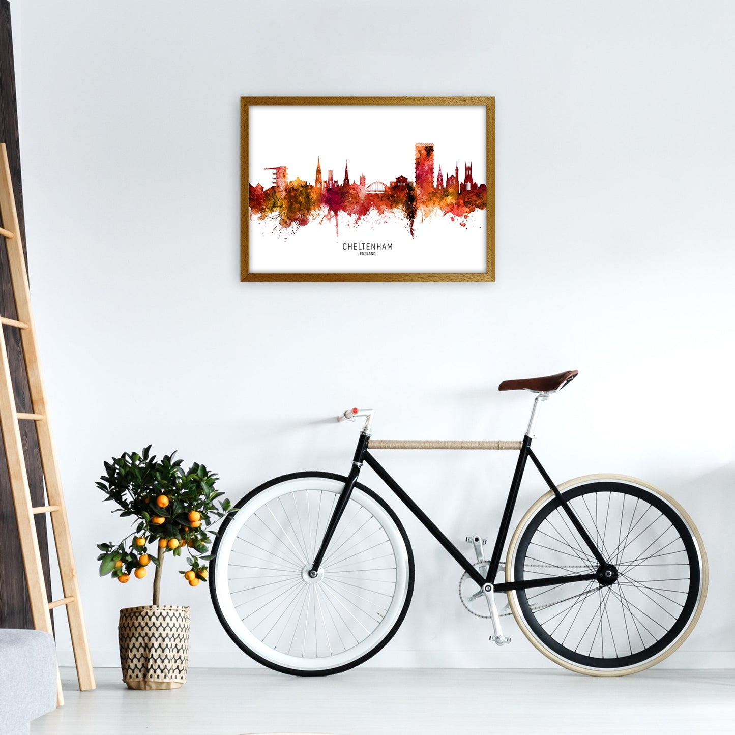 Avelena | Cheltenham England Skyline Rot Von Name