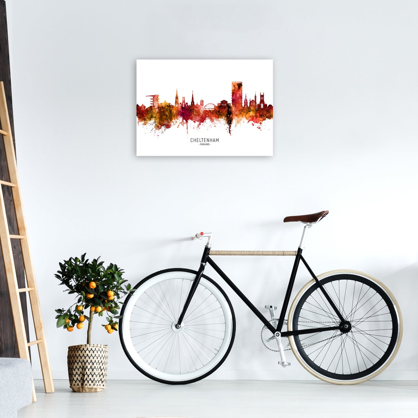 Avelena | Cheltenham England Skyline Rot Von Name