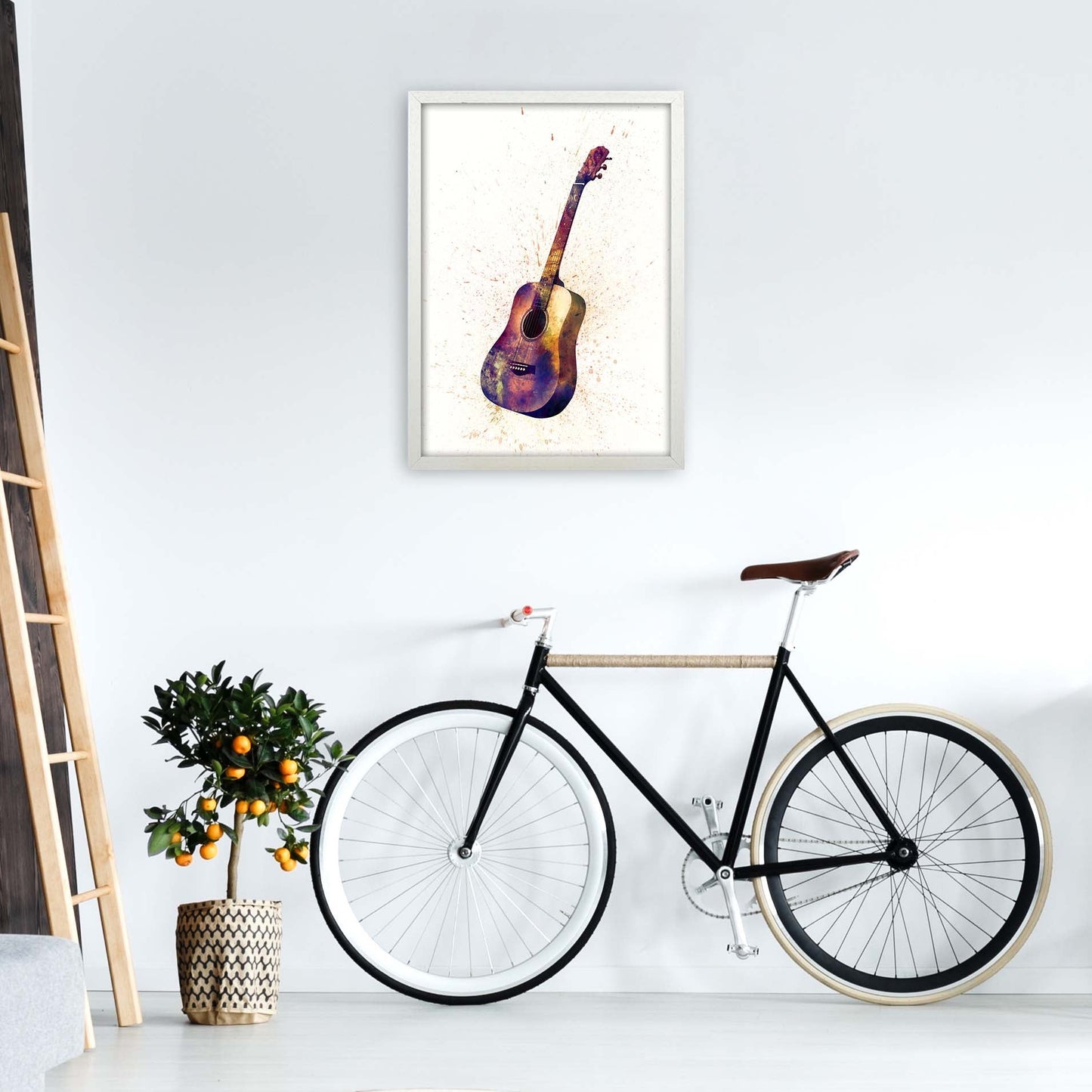 Avelena | Akustische Gitarre Aquarell