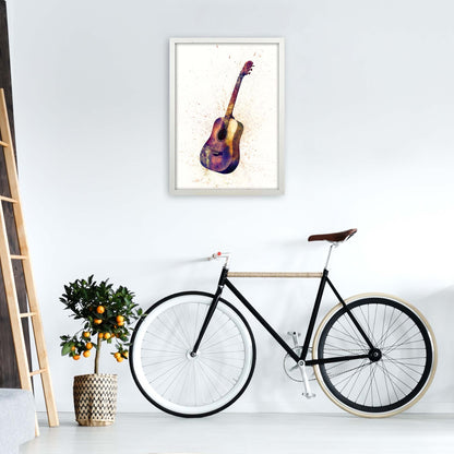 Avelena | Akustische Gitarre Aquarell