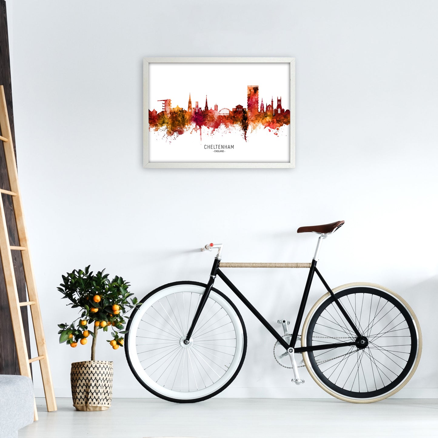 Avelena | Cheltenham England Skyline Rot Von Name