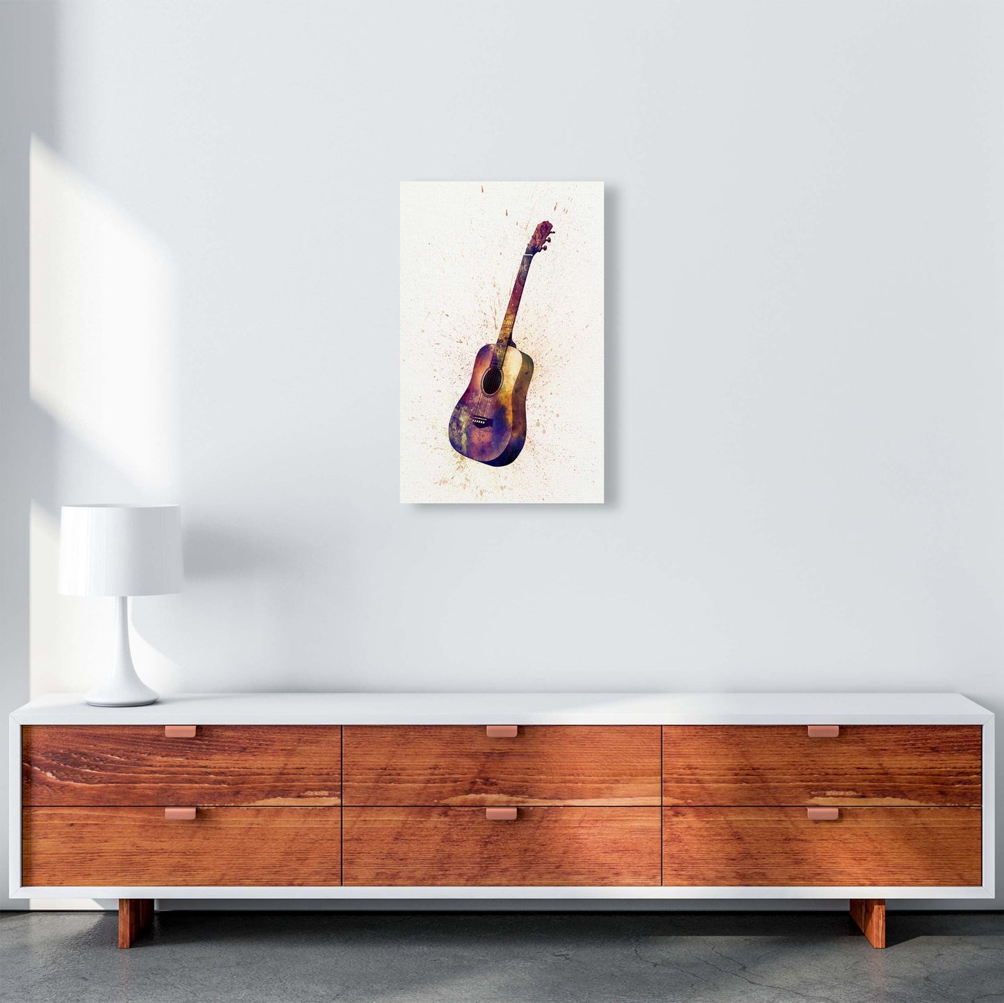 Avelena | Akustische Gitarre Aquarell