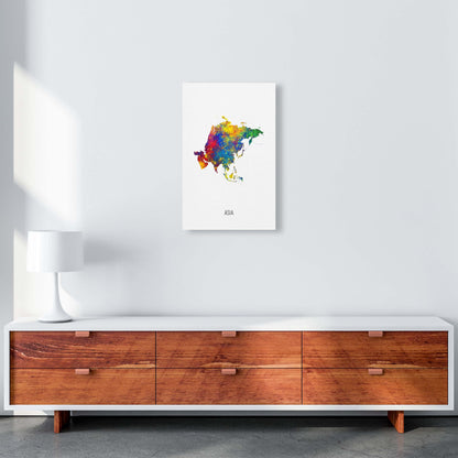 Avelena | Asia Aquarellkarte Kunstdruck