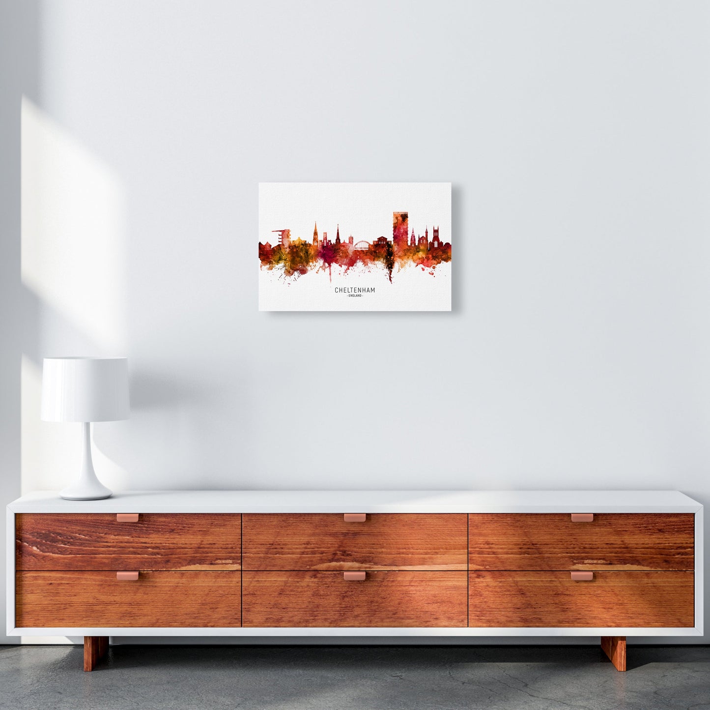 Avelena | Cheltenham England Skyline Rot Von Name