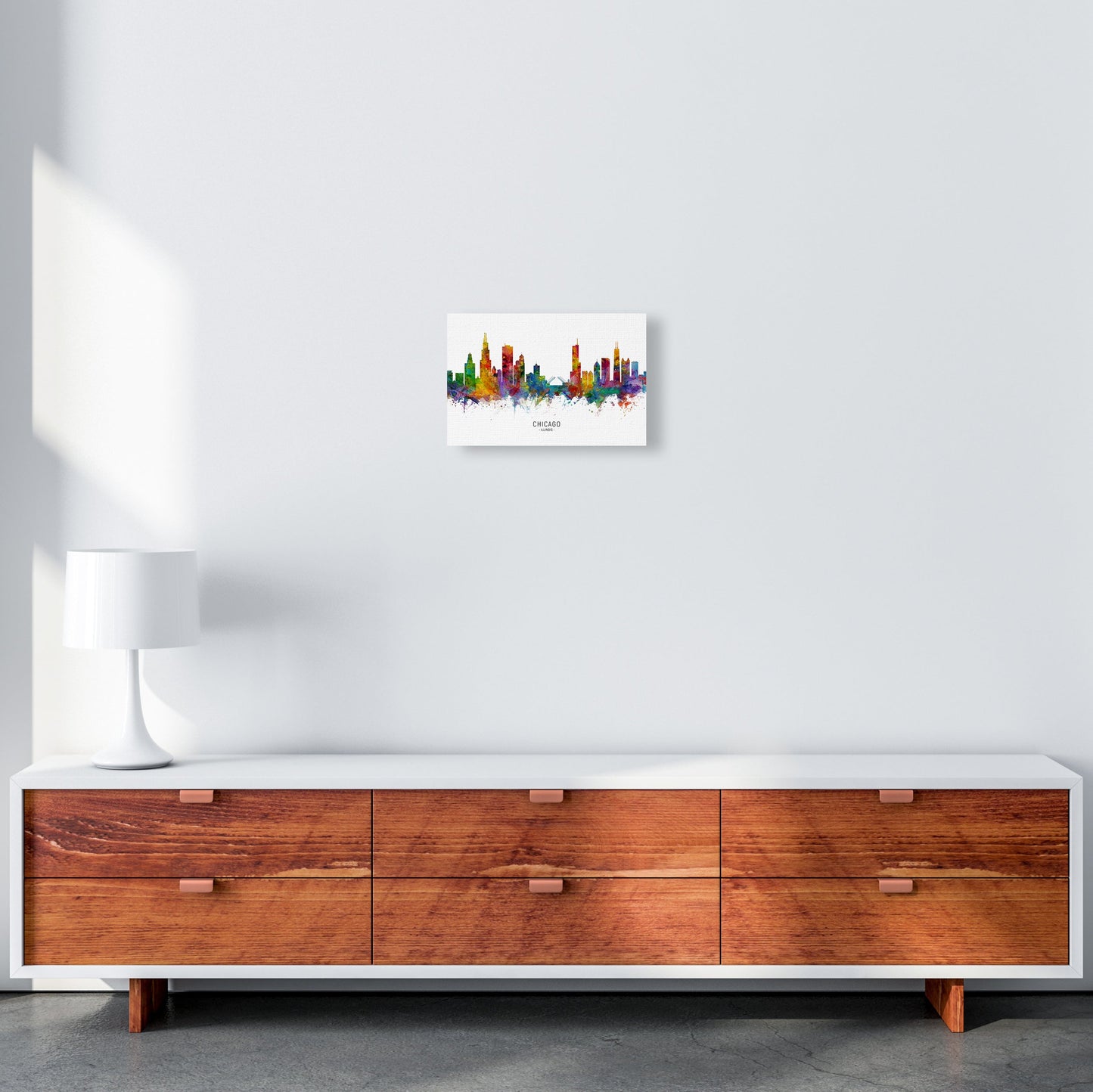 Avelena | Chicago Illinois Skyline Kunstdruck