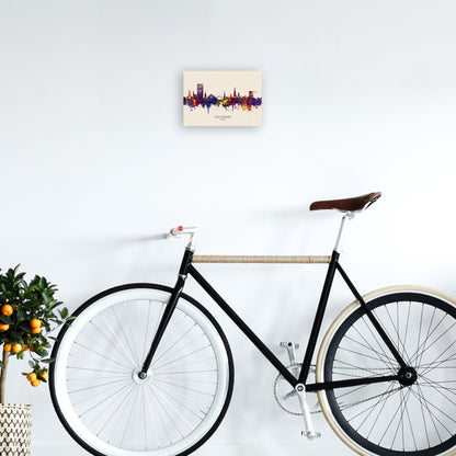 Avelena | Cheltenham England Skyline Herbst Von Name Kunst Druck