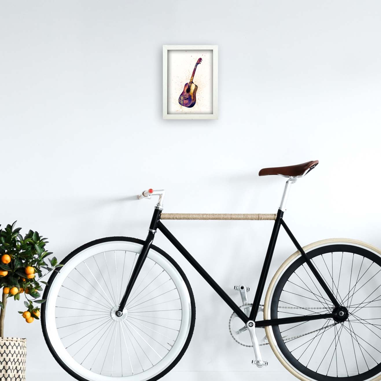 Avelena | Akustische Gitarre Aquarell