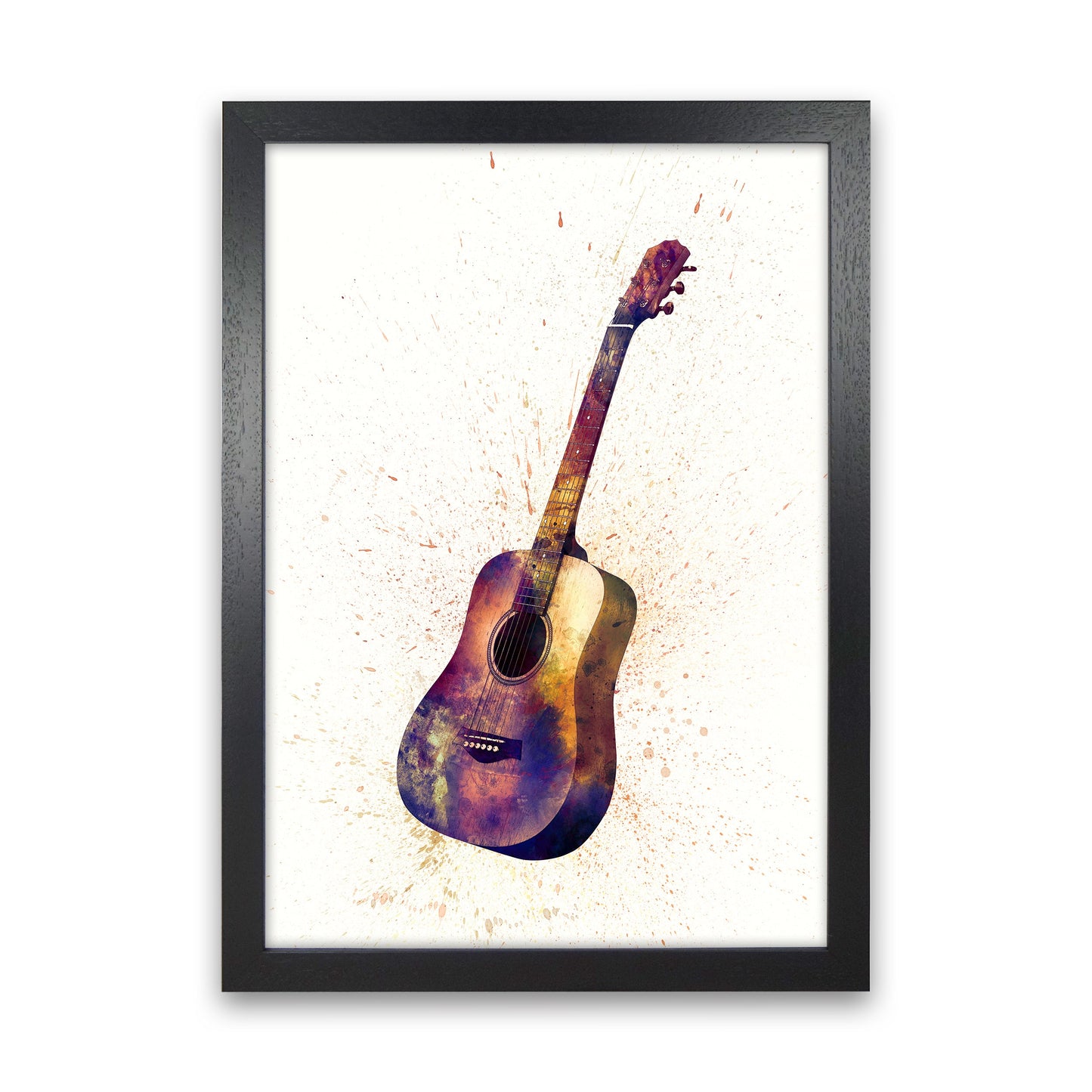 Avelena | Akustische Gitarre Aquarell