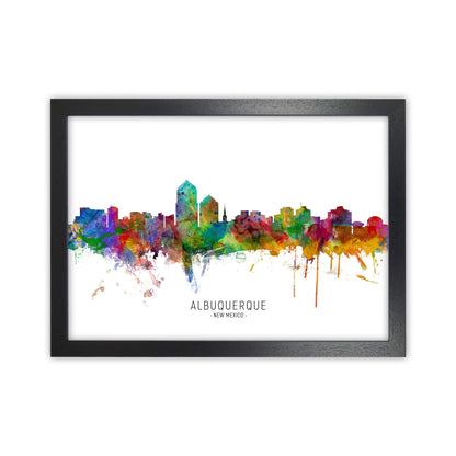 Avelena | Albuquerque New Mexico Skyline Kunstdruck