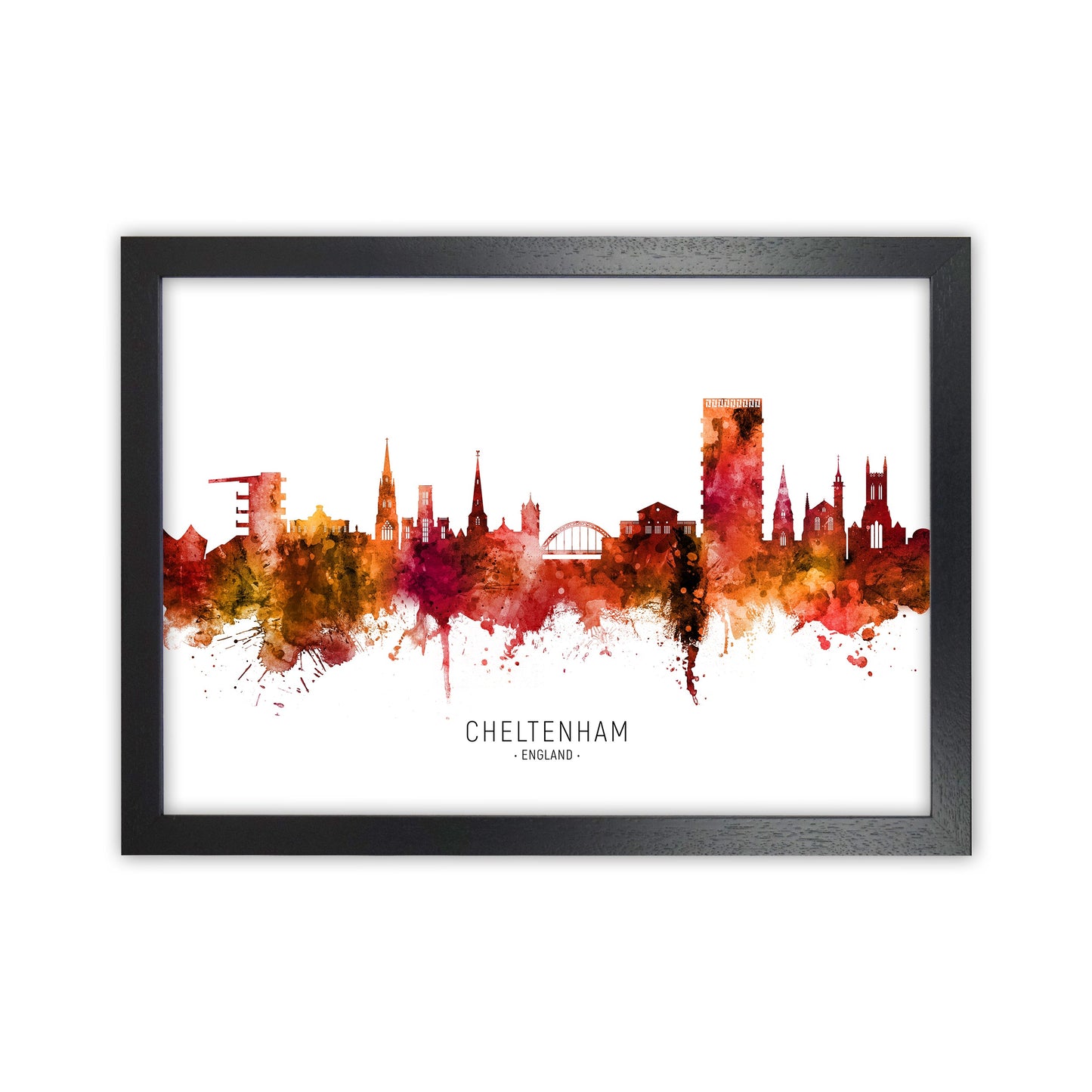 Avelena | Cheltenham England Skyline Rot Von Name