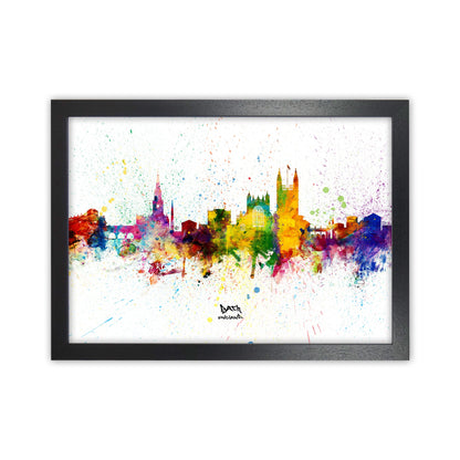 Avelena | Bad England Skyline Splash Kunstdruck von Michael Tompsett