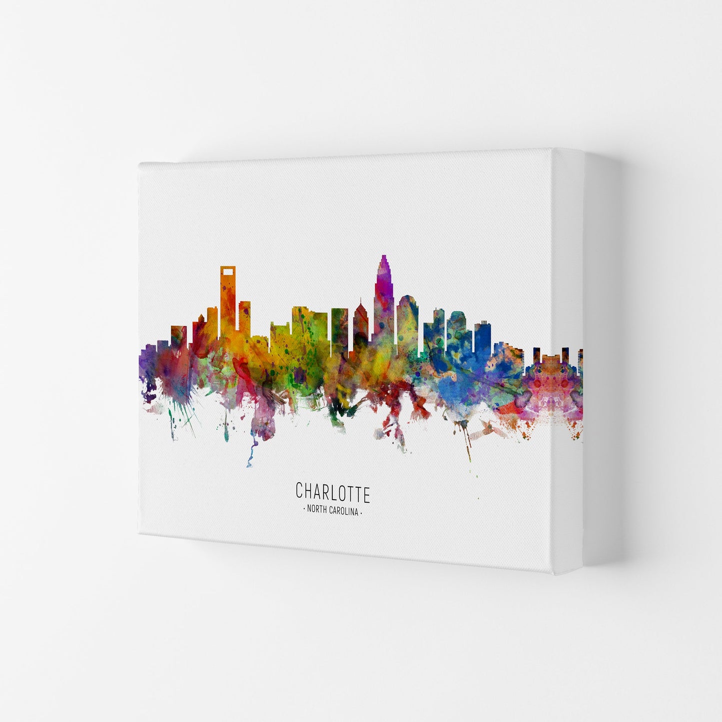 Avelena | Charlotte North Carolina Skyline Druck