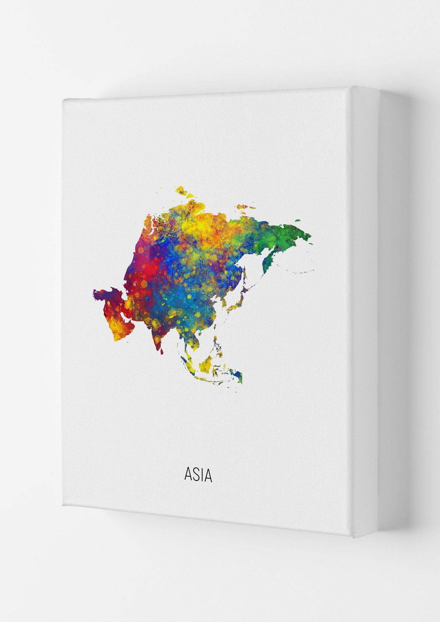Avelena | Asia Aquarellkarte Kunstdruck