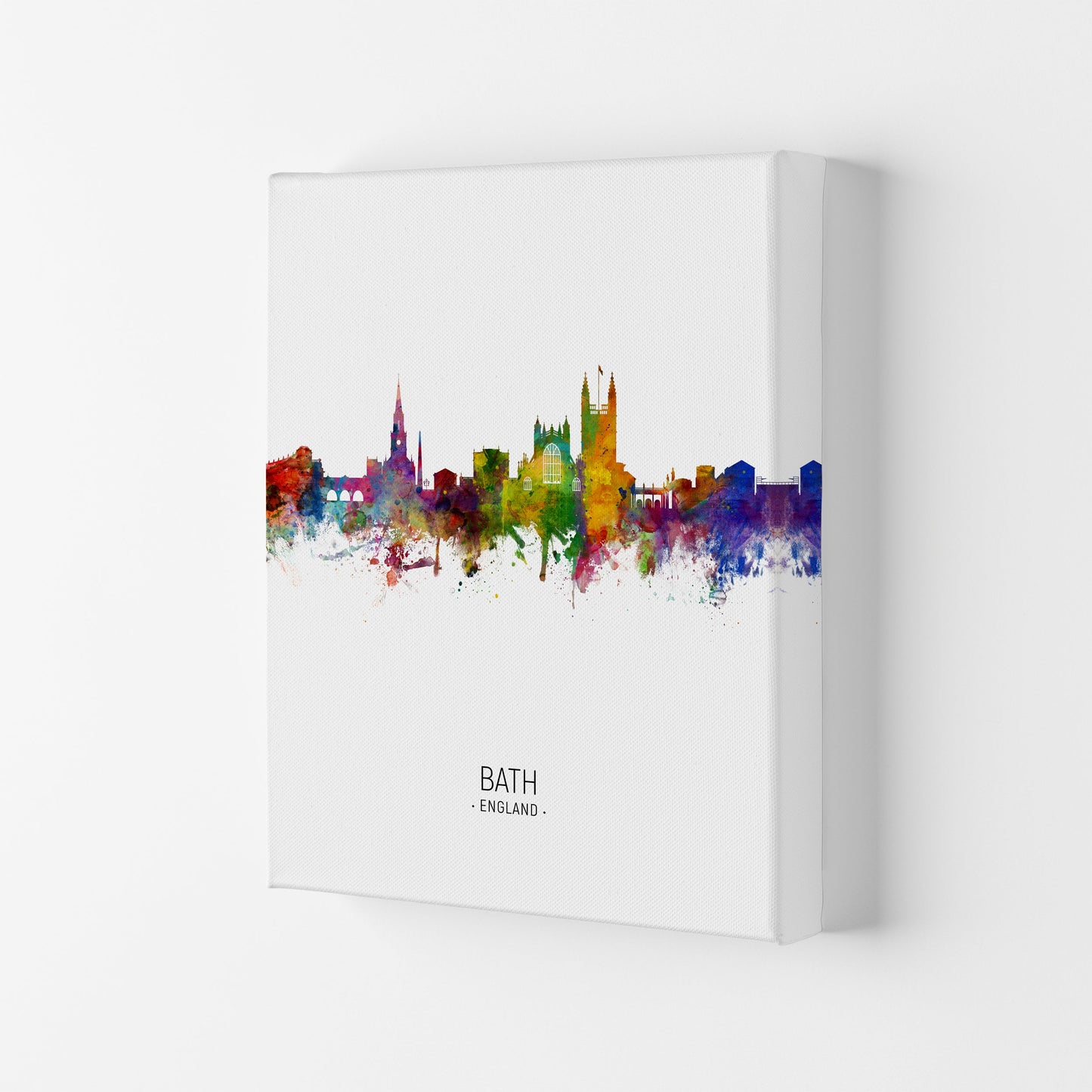 Avelena | Bad England Skyline Porträt Kunstdruck von Michael Tompsett