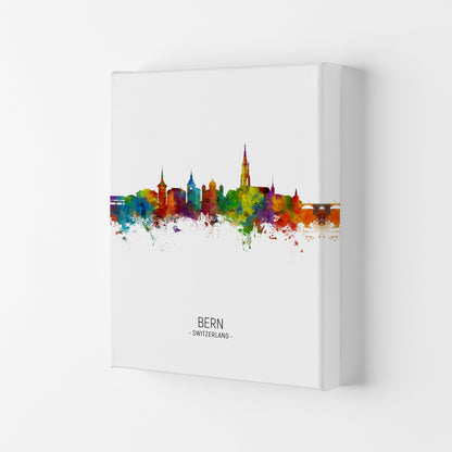 Avelena | Bern Schweiz Skyline Porträt Kunstdruck von Michael Tompsett