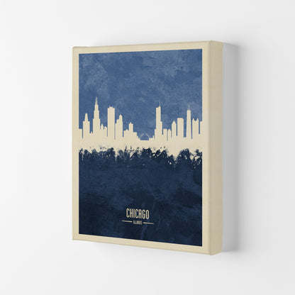 Avelena | Chicago Illinois Skyline Porträt Marine Kunstdruck
