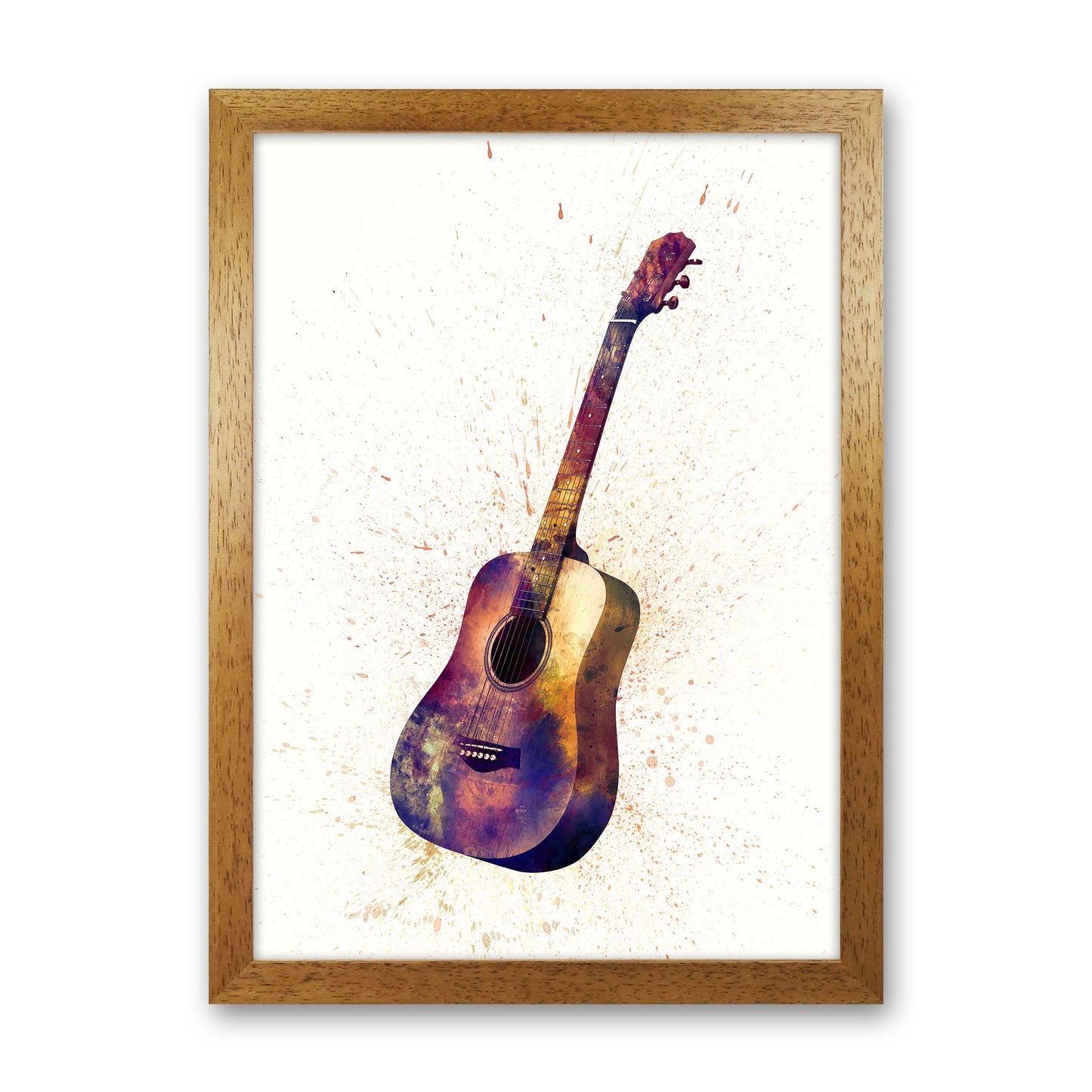 Avelena | Akustische Gitarre Aquarell