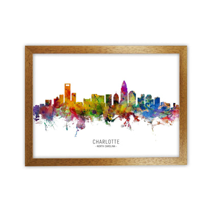 Avelena | Charlotte North Carolina Skyline Druck
