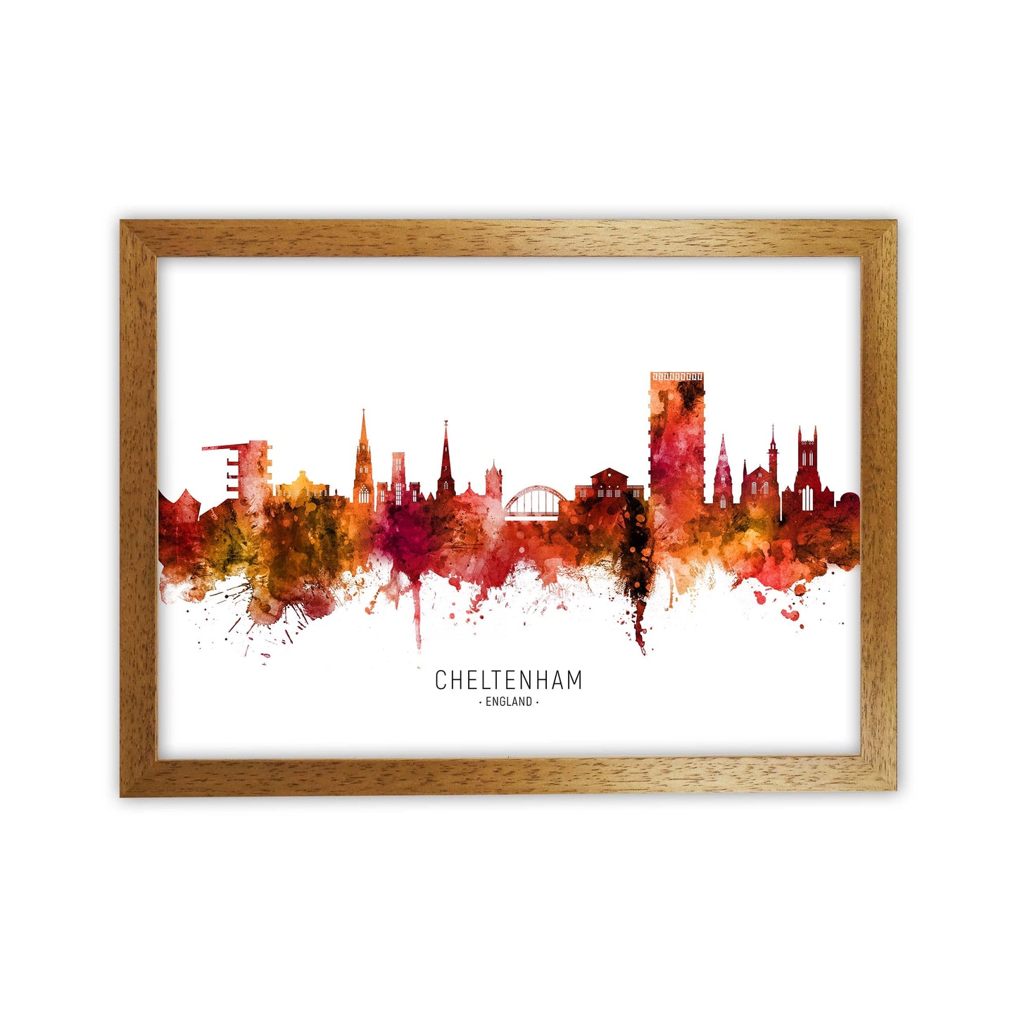 Avelena | Cheltenham England Skyline Rot Von Name