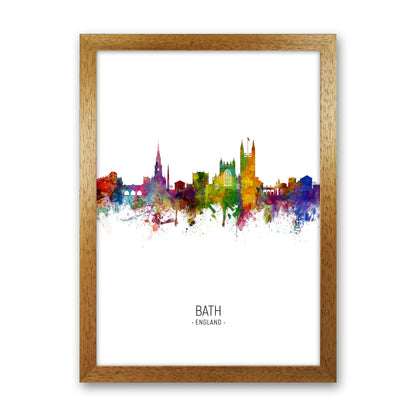 Avelena | Bad England Skyline Porträt Kunstdruck von Michael Tompsett