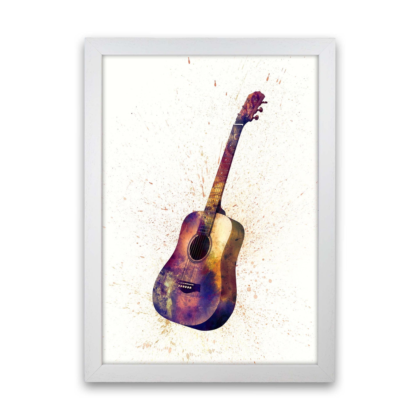 Avelena | Akustische Gitarre Aquarell
