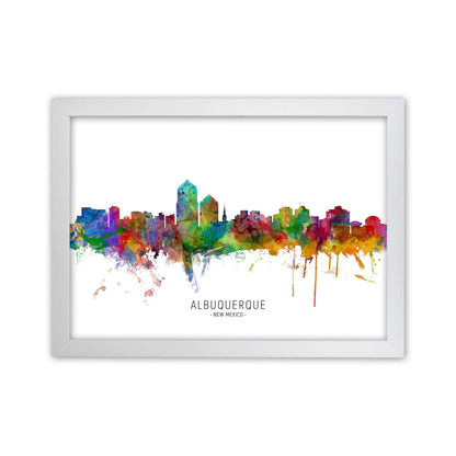 Avelena | Albuquerque New Mexico Skyline Kunstdruck