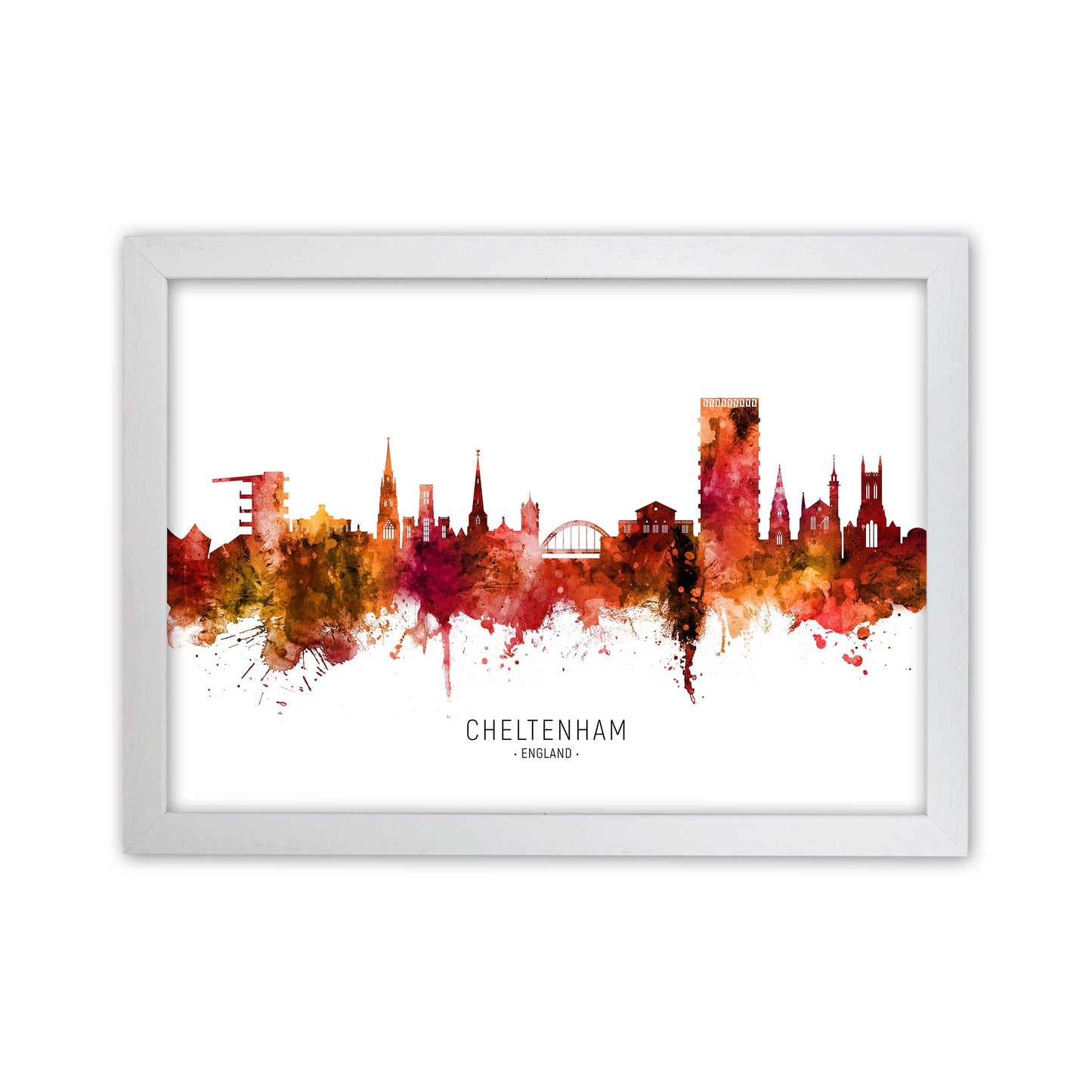 Avelena | Cheltenham England Skyline Rot Von Name