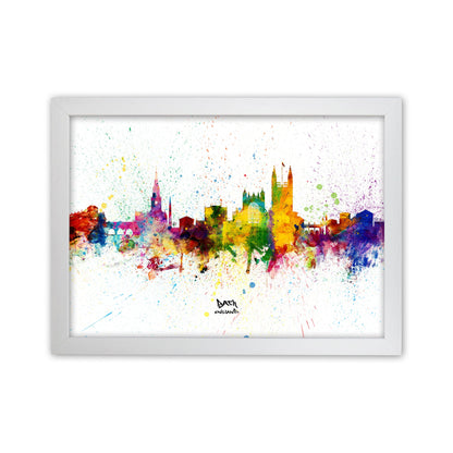 Avelena | Bad England Skyline Splash Kunstdruck von Michael Tompsett
