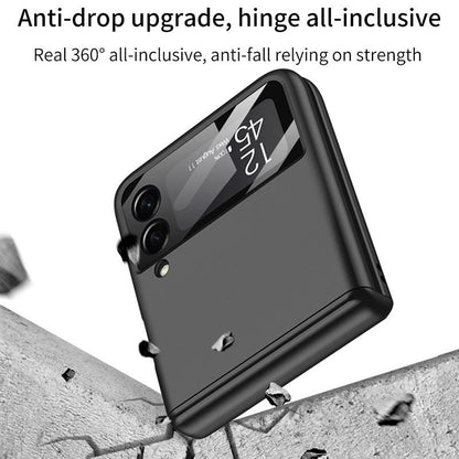 Avelena | Luxuriöse Magnetische All-Inclusive-Drop-Schutzcover für Samsung Galaxy Z Flip 3/4