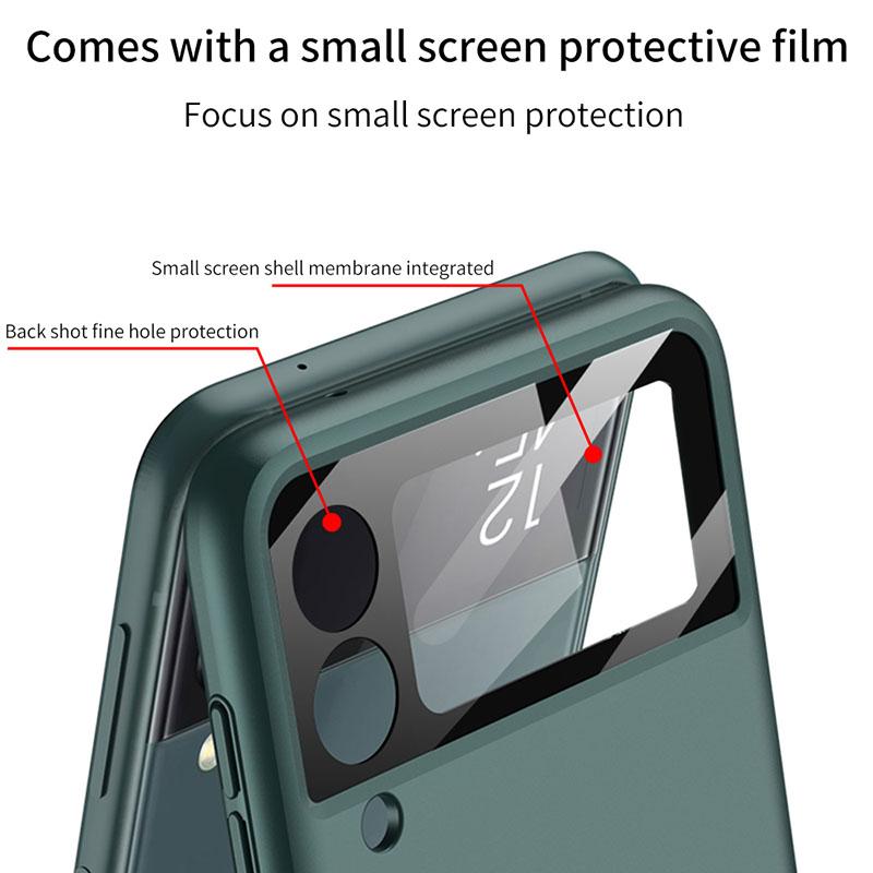 Avelena | Luxuriöse Magnetische All-Inclusive-Drop-Schutzcover für Samsung Galaxy Z Flip 3/4